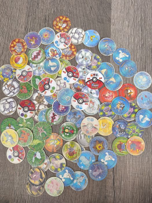 Покемон тазота (Голяма колекция) Pokemon tazos 2000г.