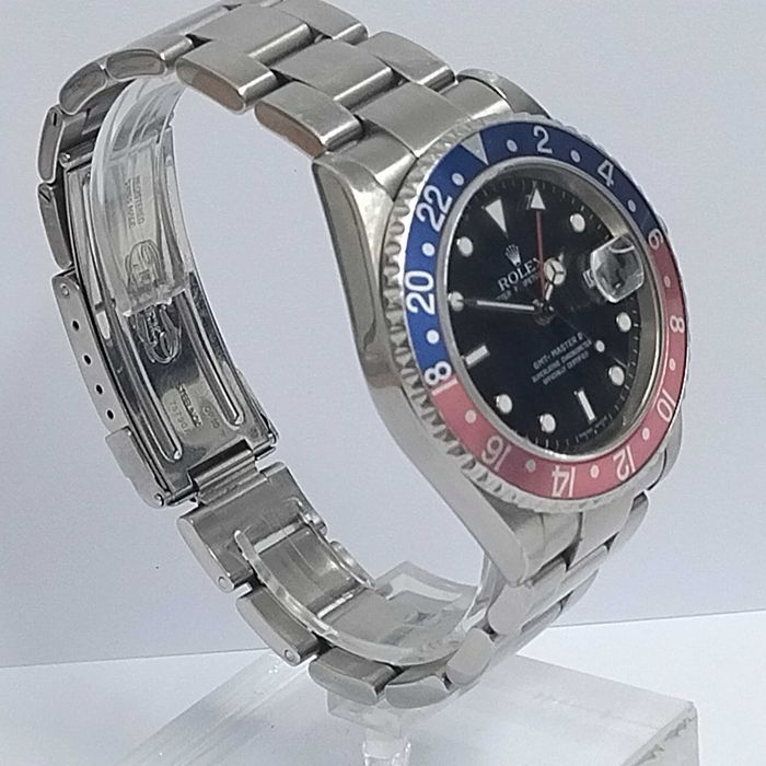 Rolex GMT Master II “Pepsi Rectangular dial” 16710 T