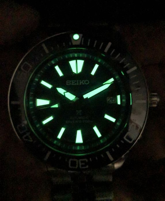 Ceas automatic Seiko Mod Luxe  Prospex Diver's 200m bratara metalica