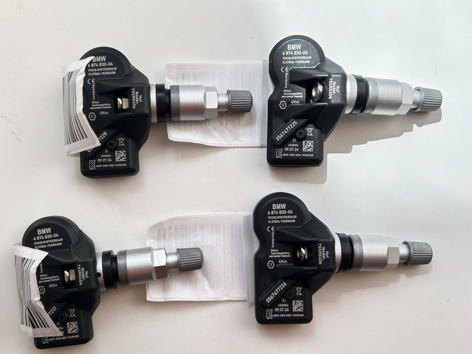 Set 4 Senzori Presiune Roti TPMS 433MHz BMW Seria 2 3 4 5 6 7 X MINI