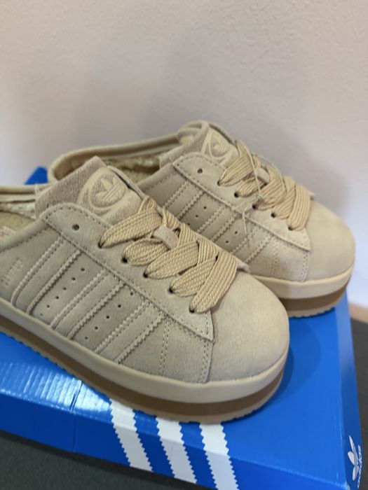 Adidas campus slippers crem 38 si 39