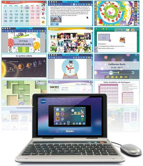 Laptop copii VTECH Genio invatarea limbii franceze, PREMIUM. 66% OFF