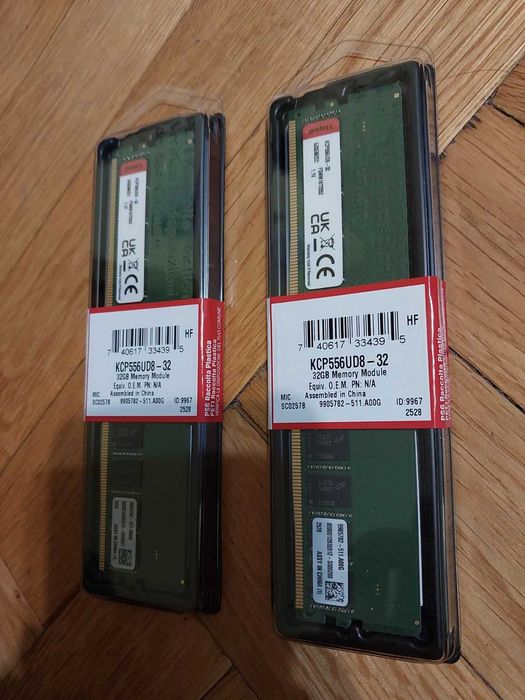 32GB 5600MT/s CL46 - Kingston DDR5 (НОВИ)