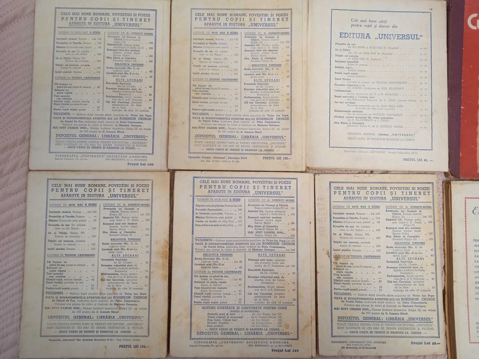 Carti copii vechi, anii 1942 - 1943, cu ilustratii.