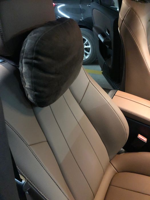 Set 2 buc. Perne Tetiere Auto ULTRA SOFT ALCANTARA, pt sustinere gat