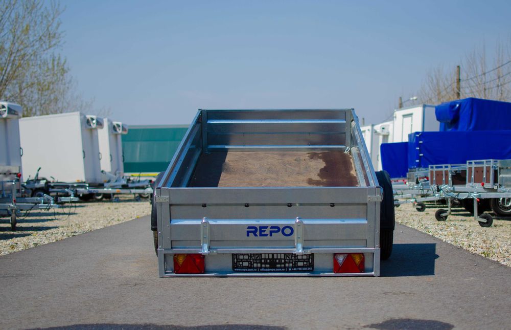 Remorca 750 kg 260x135 cm,Atv ,Basculabila Mono ax