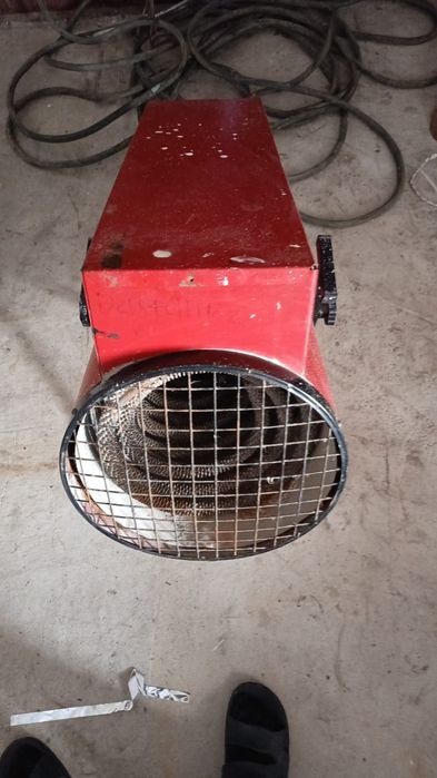 Тепло вентилятор пушка