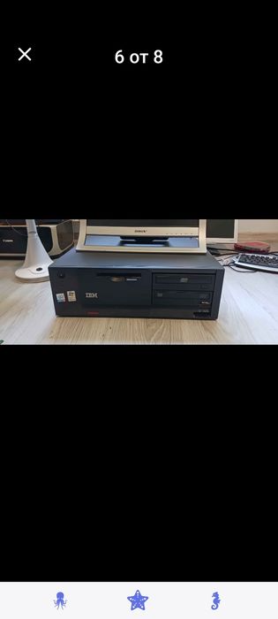 Продавам настолен  и монитор