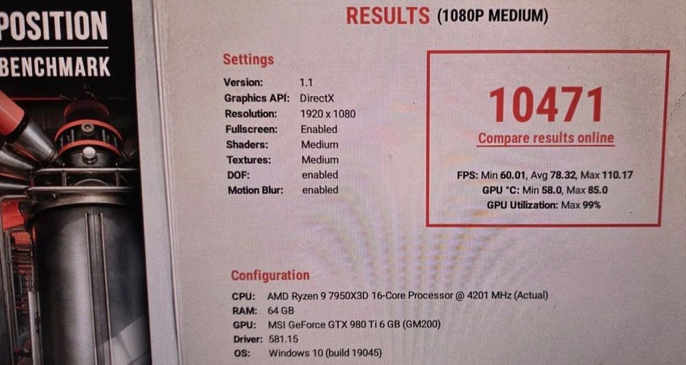 Vand placa video GTX 980TI MSI