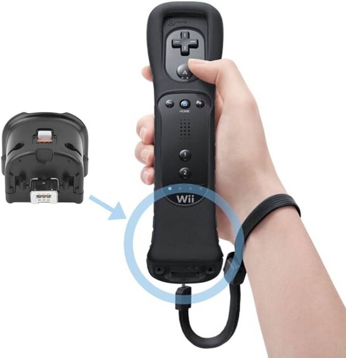 Adaptor Motionplus si husa de protectie pentru Nintendo Wii