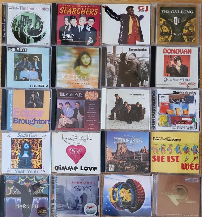 Vând 20 CD-uri muzica