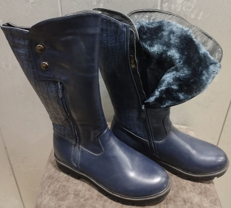 Сапоги девочковые35р