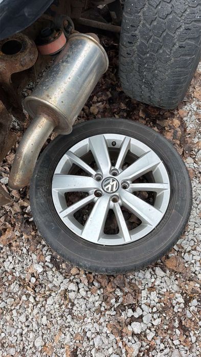 Джанти с гуми 5x112 Volkswagen оригинални