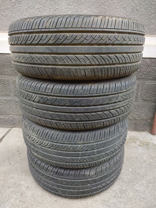 Vând Set Cauciucuri 215/60/16 Vara aproape NOI DOT 2019 Import Germania