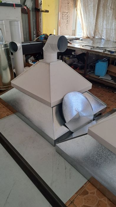 Вытяжки замер установка