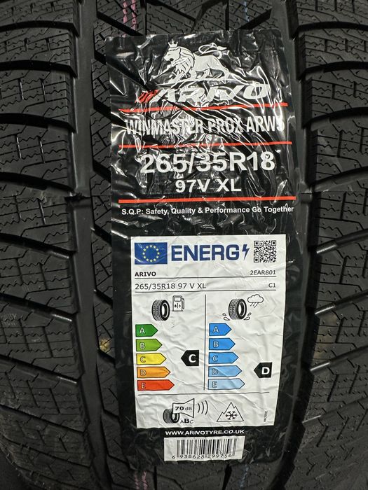 Зимен Спорт Пакет ARIVO 245/40R18 265/35R18 БОРД 2454018  2653518