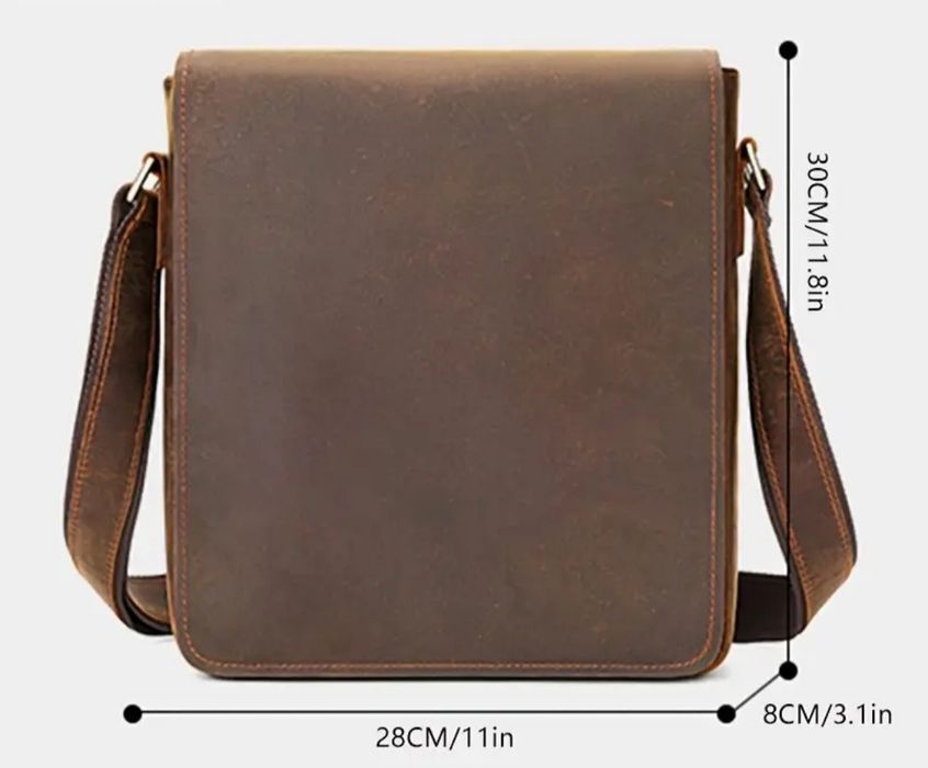 Мъжка кожена чанта