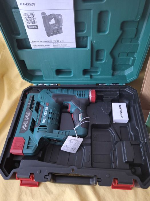 Pistol / Capsator  Parkside model  20 V PAT 20-Li A1