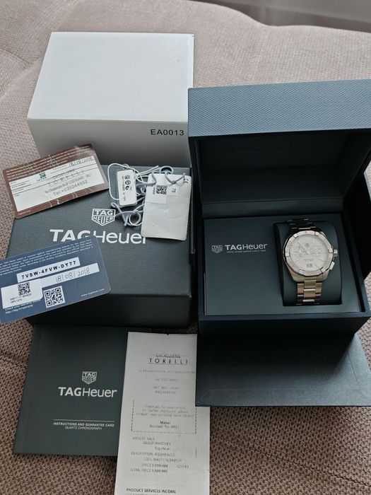 Tag Heuer Aquaracer  Nou Original cu acte superb