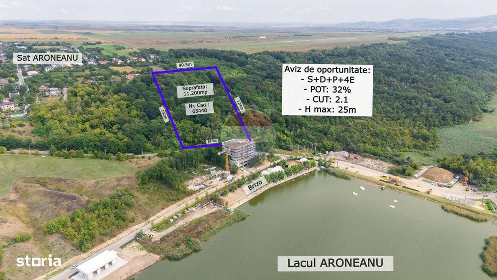 Investiție Unică: Teren de Vânzare 11.330mp pe Lacul Aroneanu - Iași