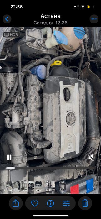 Двигатель CCZ 2.0 TSI, 2014 года