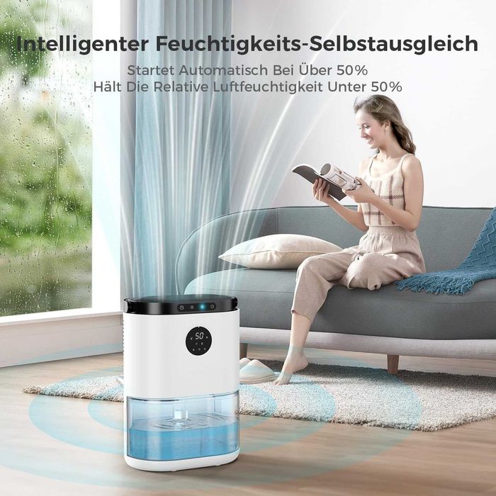 Влагоабсорбатор/влагоуловител CONOPU DH-CS02 48-часов таймер, 2300 мл