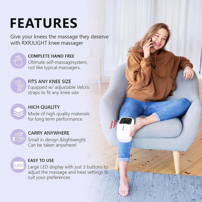 Преносим релаксиращ лазерен инфрачервен масажор за лакът