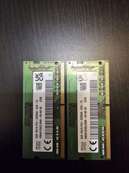Kit RAM 16GB DDR4 3200MHz SO-DIMM (2x8GB)