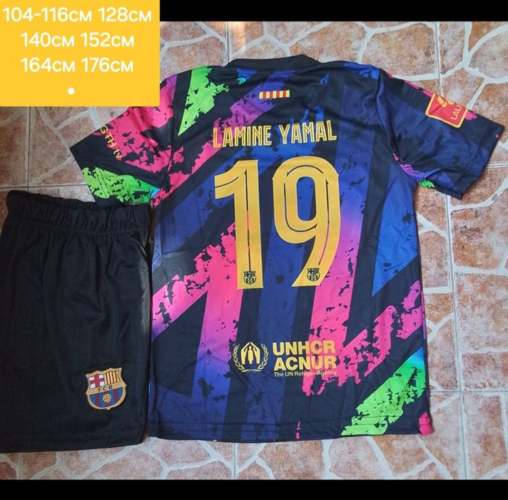 LAMINE YAMAL детско юношеска футболни екипи НОВО сезон 2025-26 година