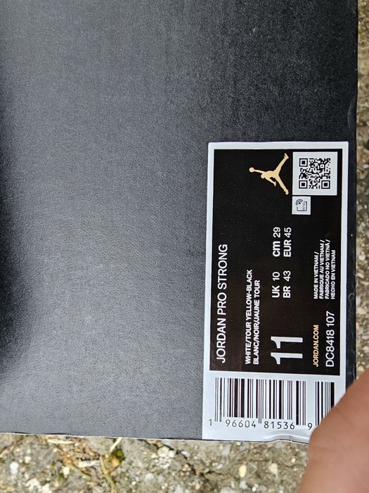 Маратонки jordan pro strong