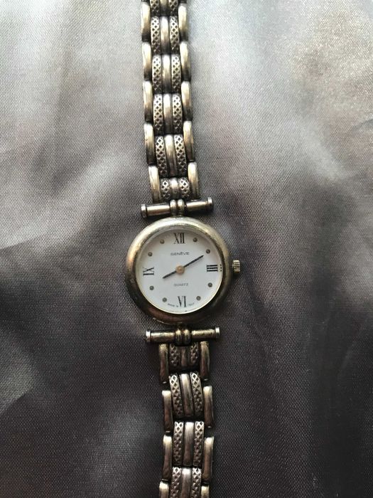 Винтаж Серебряные женские часы Италия 925