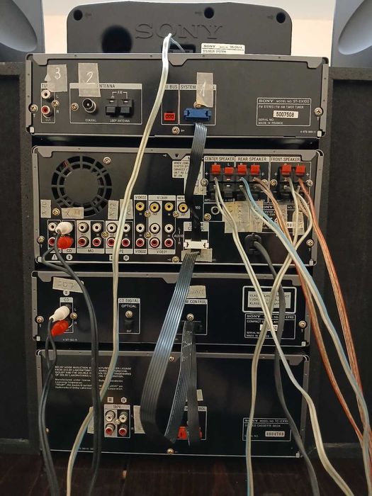 Sony Hi-Fi System EX70AV – пълен комплект с оригинални колони