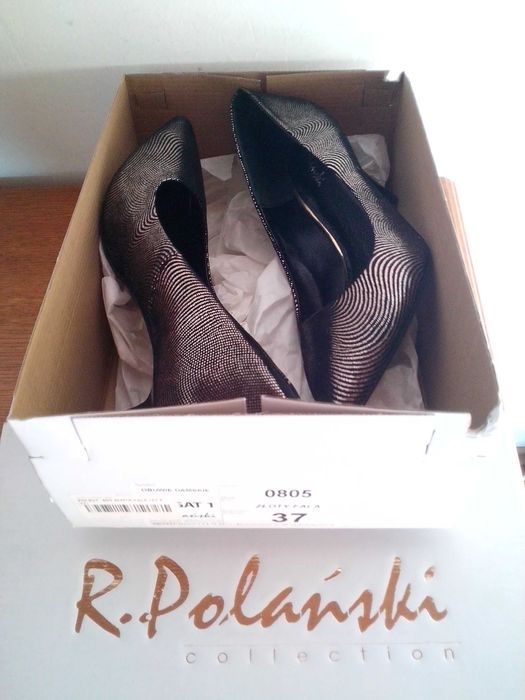 pantofi 37,noi,piele naturala,by R Polanski,pentru ocazii,evenimente