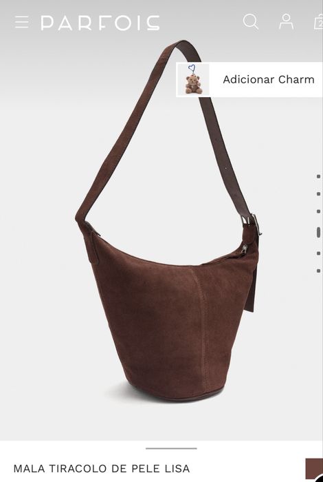 Замшевая новая сумка Parfois