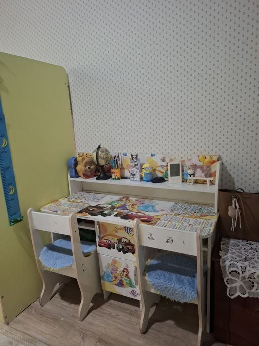 Детский парта на двоих м/ж