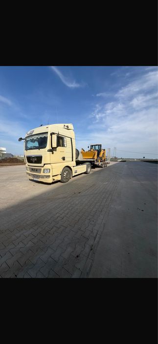 Închiriez buldoexcavator, basculante 8x4, trailer, agregate, agregate