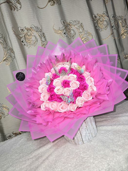 Buchete trandafiri de sapun