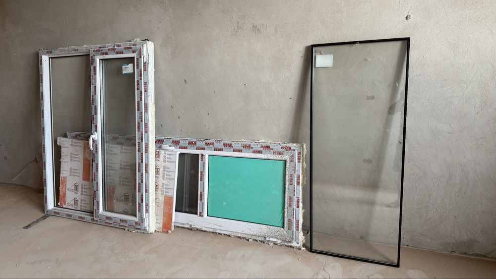 Пластиковые окна, дверь