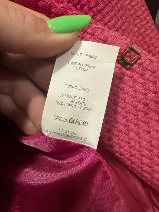 Sacou roz fabricat in Spania marime 42