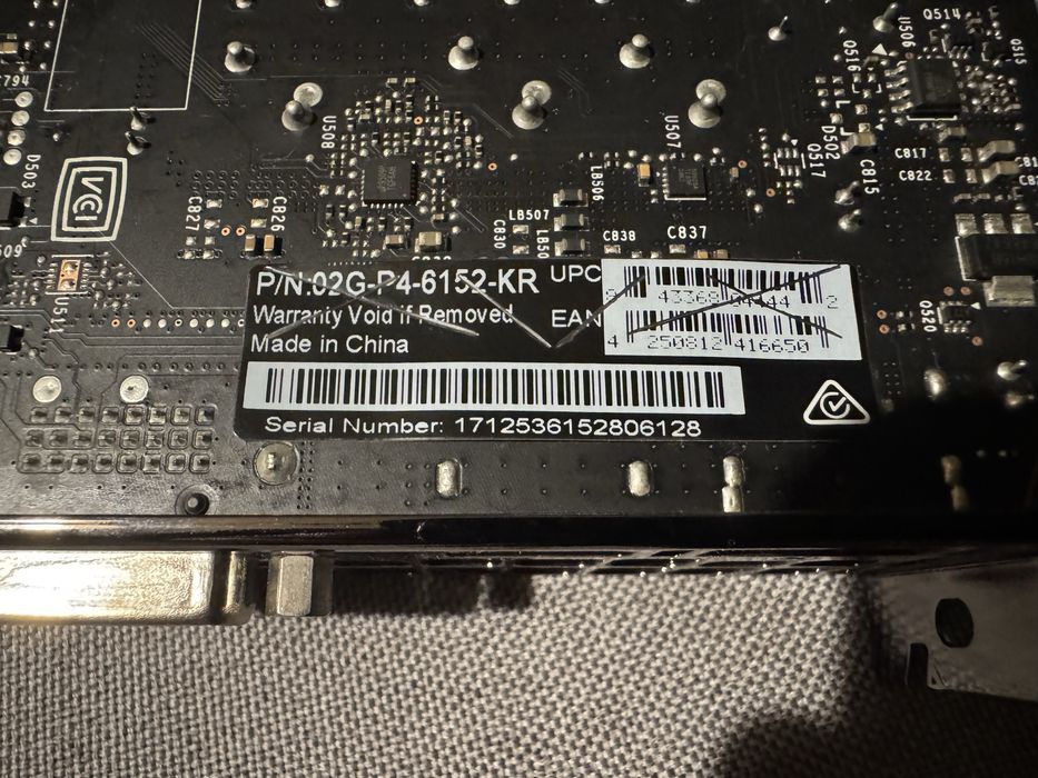 GeForce FTX 1050 - видео карта