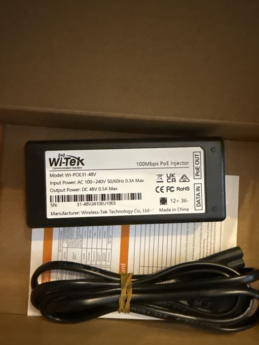 Wi-Tek РоЕ инжектор WI-POE31-48V