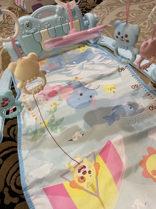 Развивающий музыкальный коврик для малышей