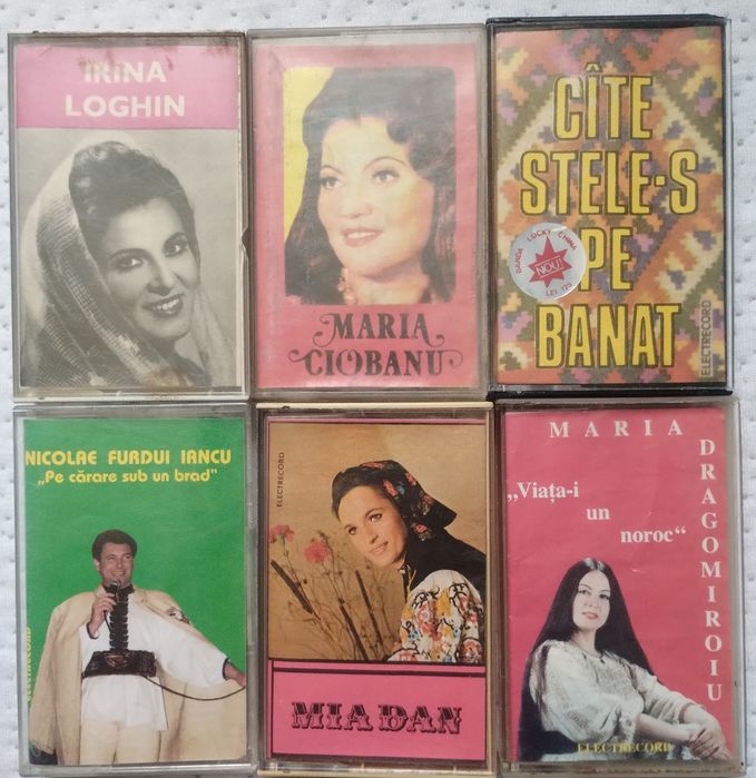 Casete audio muzica populara Electrecord