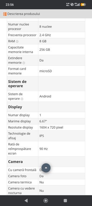 oppo a60 ca nou la cutie