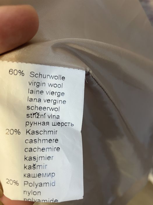 Palton dama din lana si casmir Bellandi L