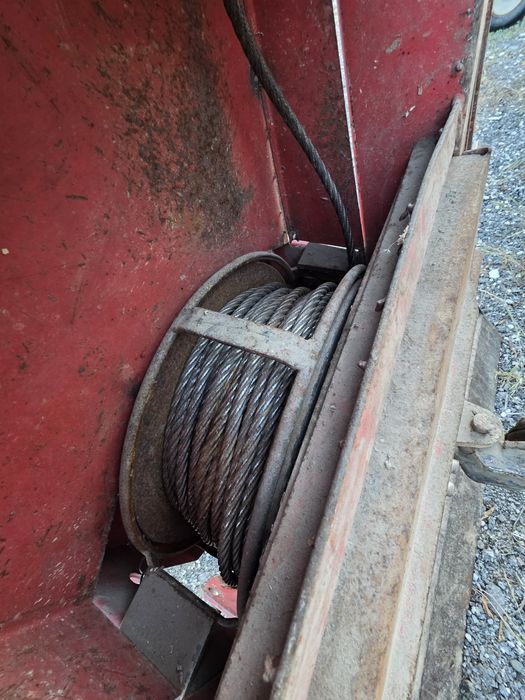 Troliu forestier in tiranti la tractor TAJFUN 5T toate piese originale