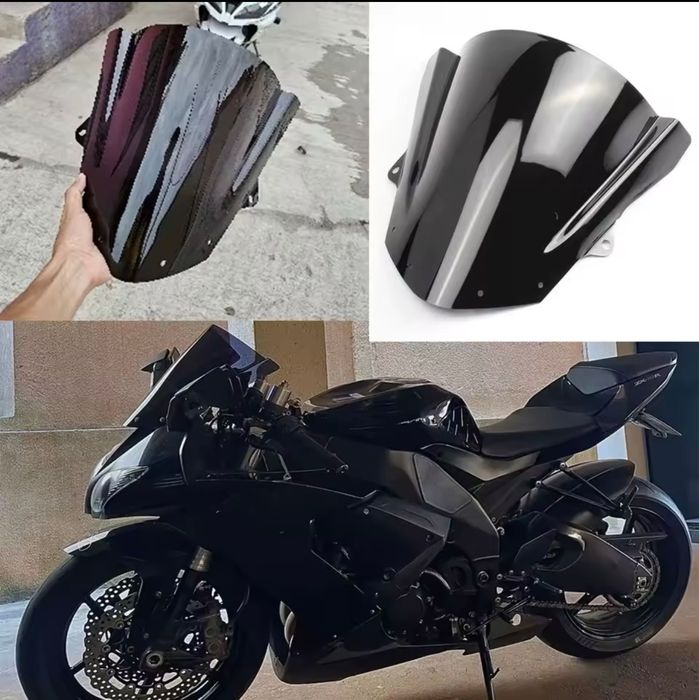 Слюда , тъмно опушена , kawasaki zx10r - zx6r