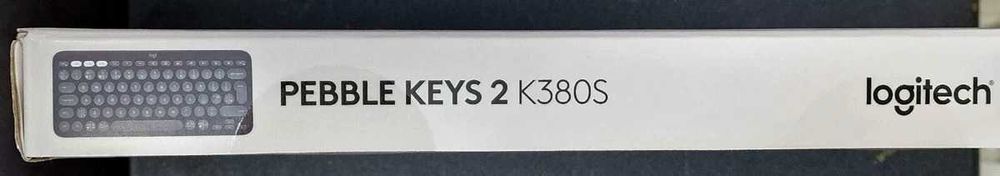 Tastatura Wireless LOGITECH Pebble Keys 2 K380s, Multi-Device, Bluetooth, layout US INT, Tonal Graphite, sigilata