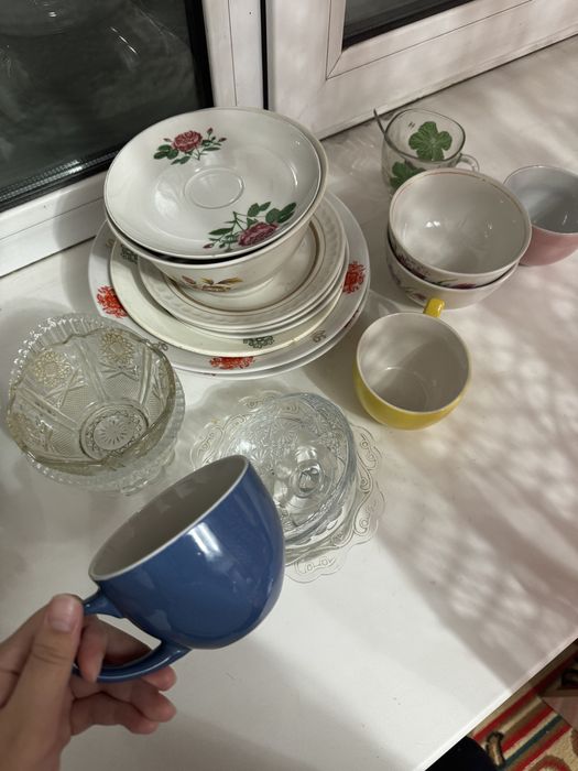 Посуда б/у, бесплатно.