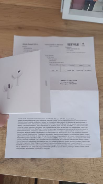 AirPods pro USB-C sigilate cu factura